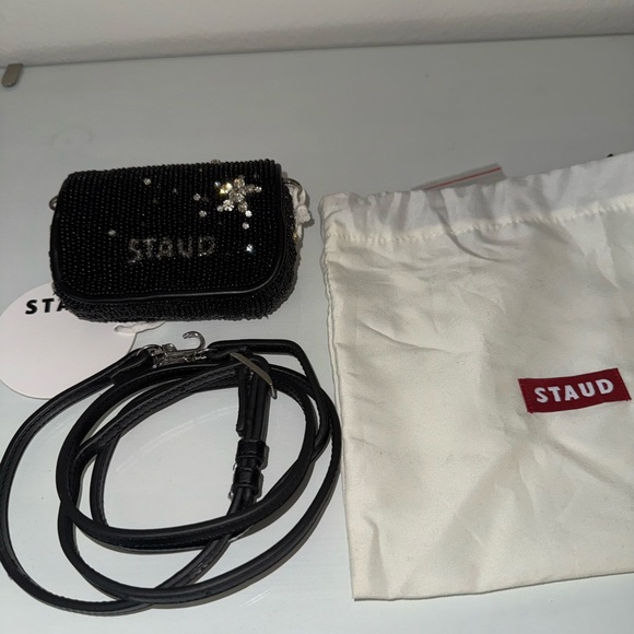 STAUD Tiny Tommy Crossbody - Starry Night (strap damage) - Picture 13 of 16